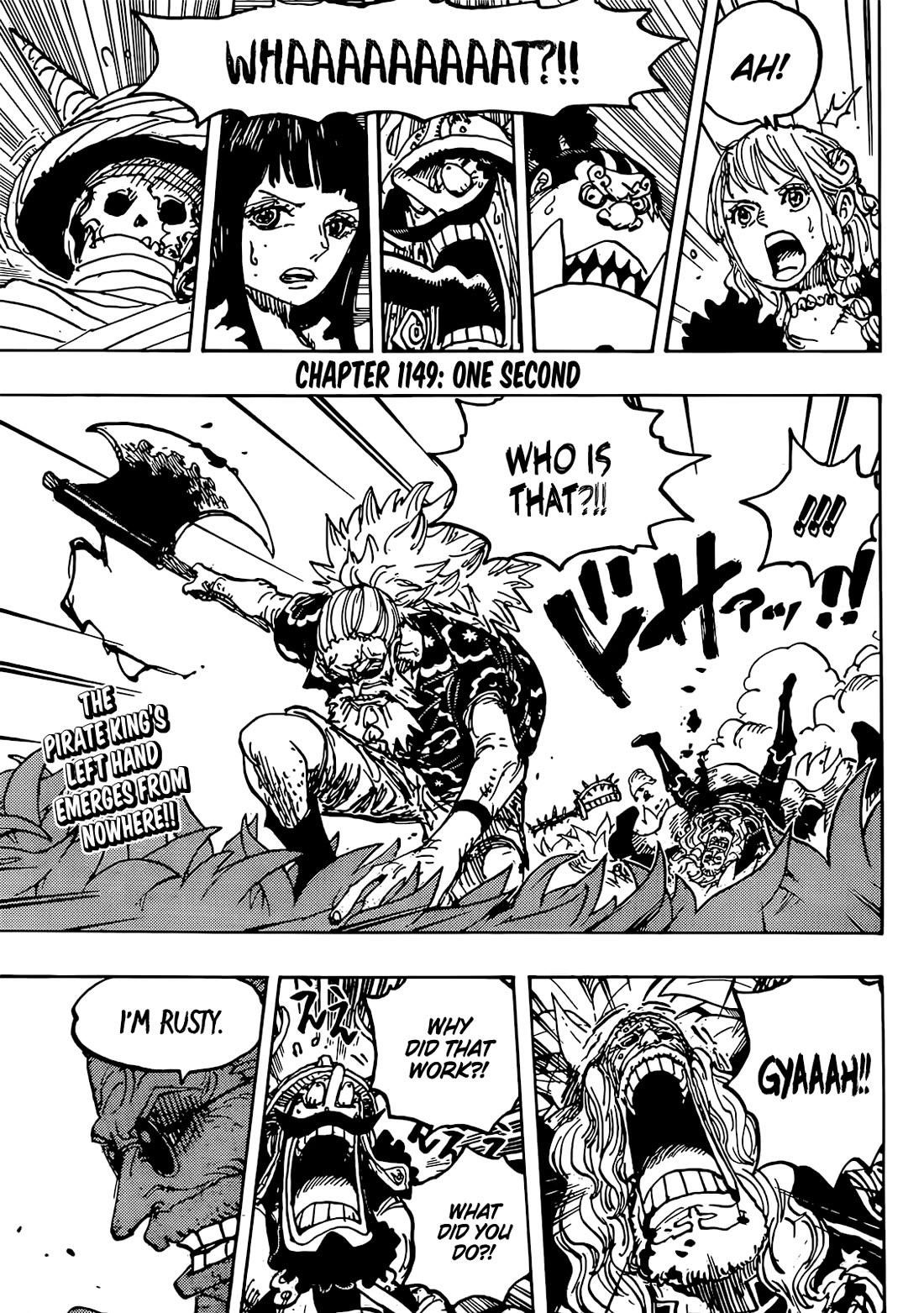 One Piece Chapter 1149 - Page 1