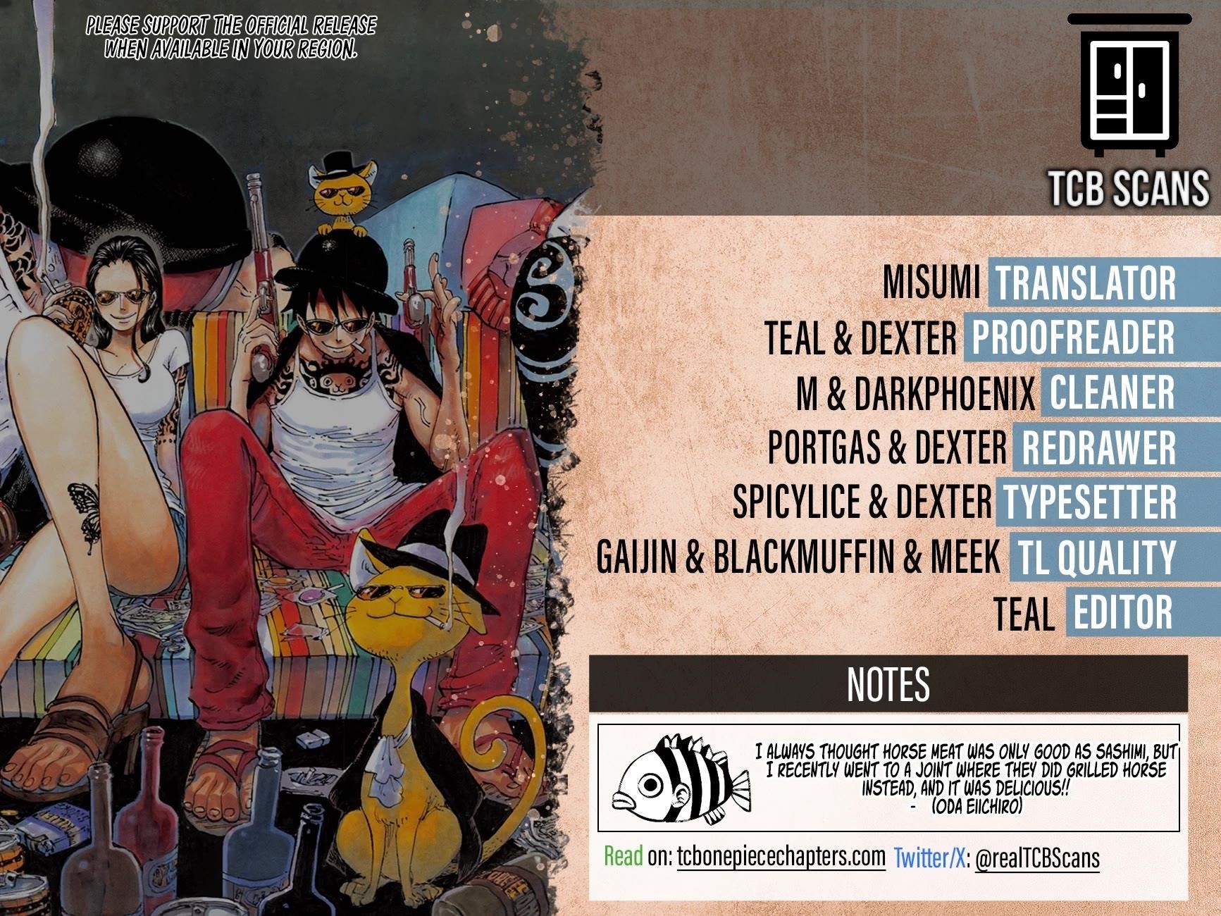 One Piece Chapter 1161 - Page 2