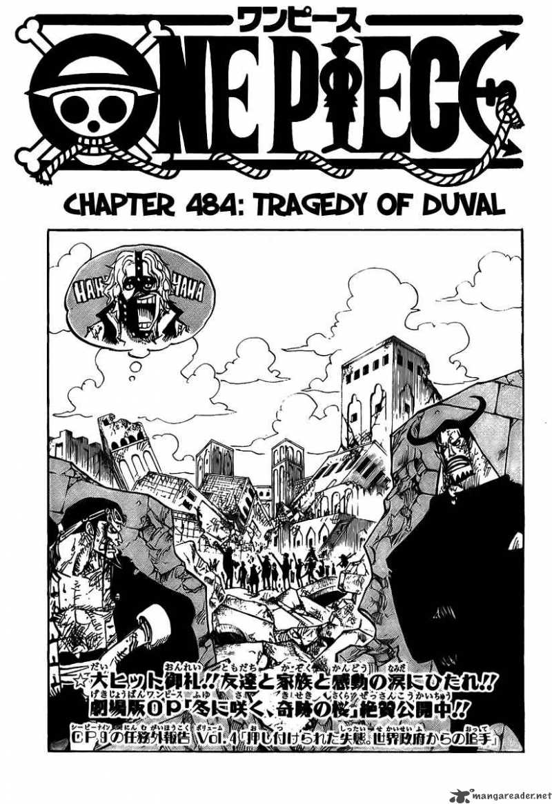 One Piece Chapter 494 - Page 2