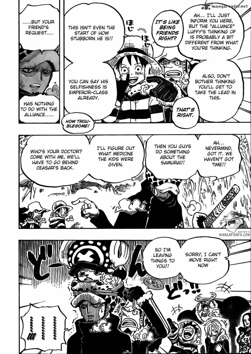 One Piece Chapter 668 - Page 10