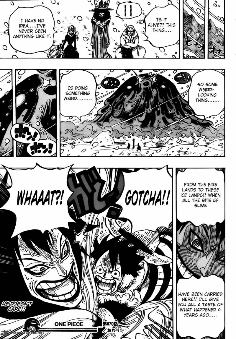 One Piece Chapter 670 - Page 17