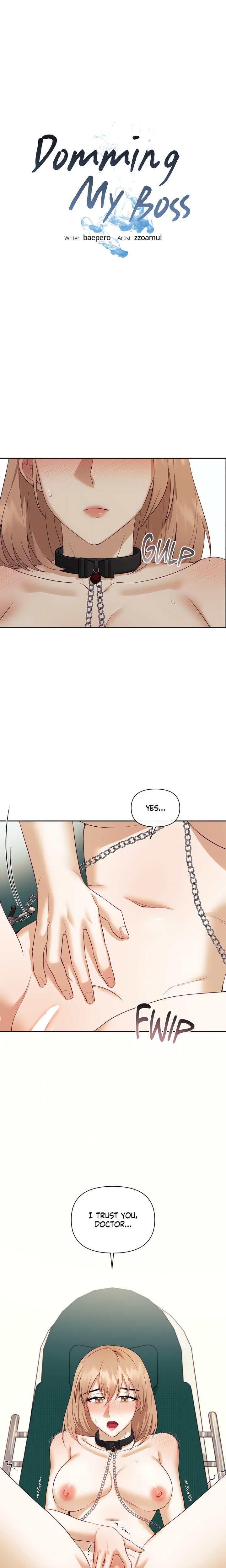 Domming My Boss Chapter 18 - Page 1