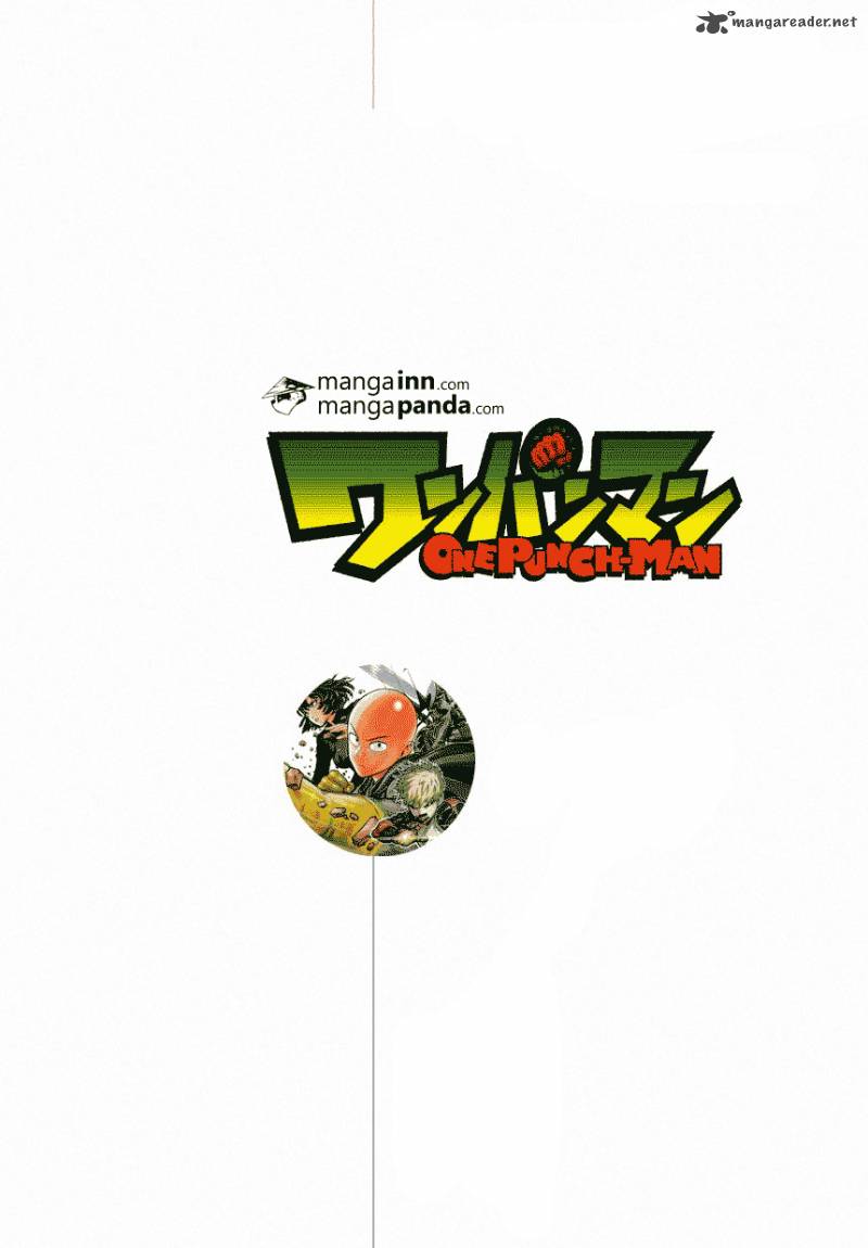 One-Punch Man Chapter 23 - Page 1