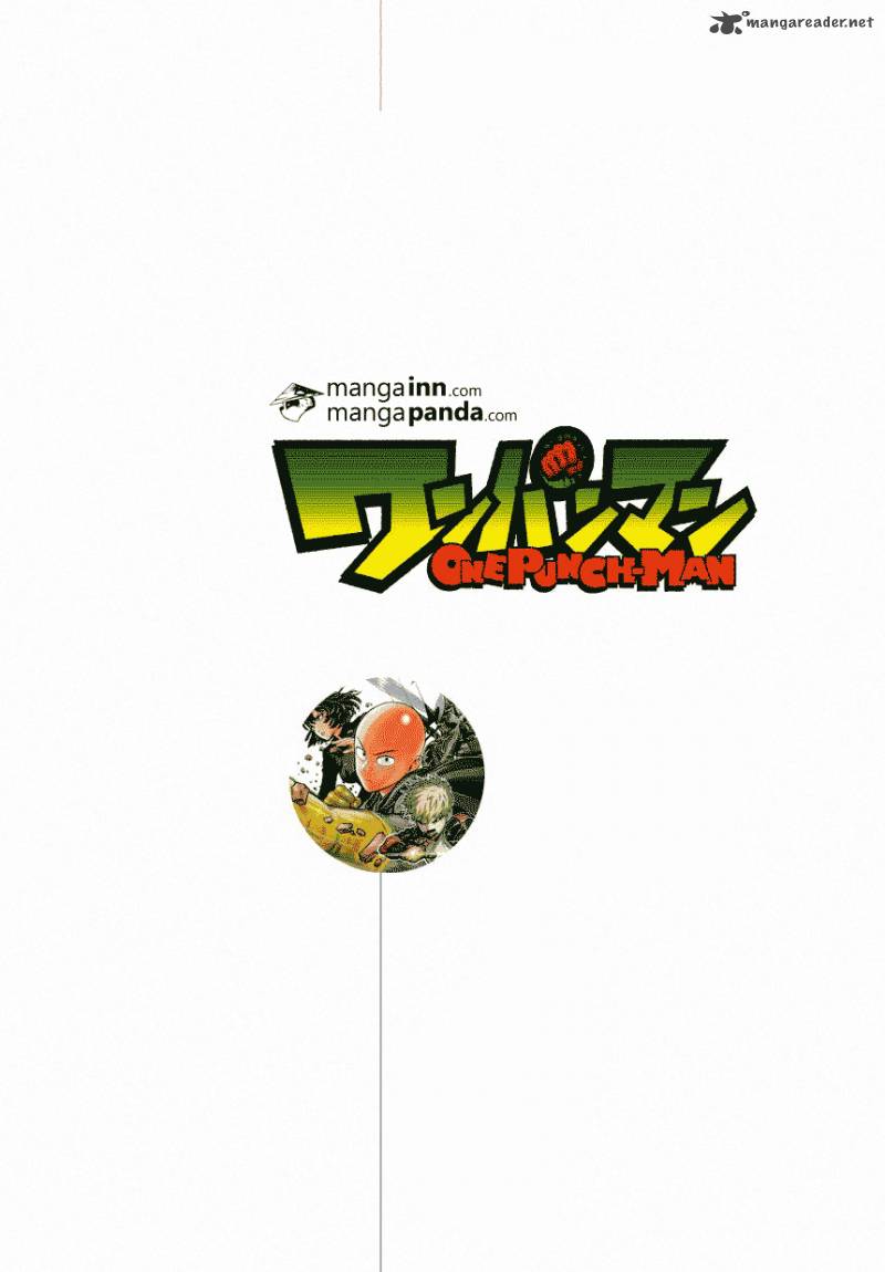 One-Punch Man Chapter 25 - Page 1