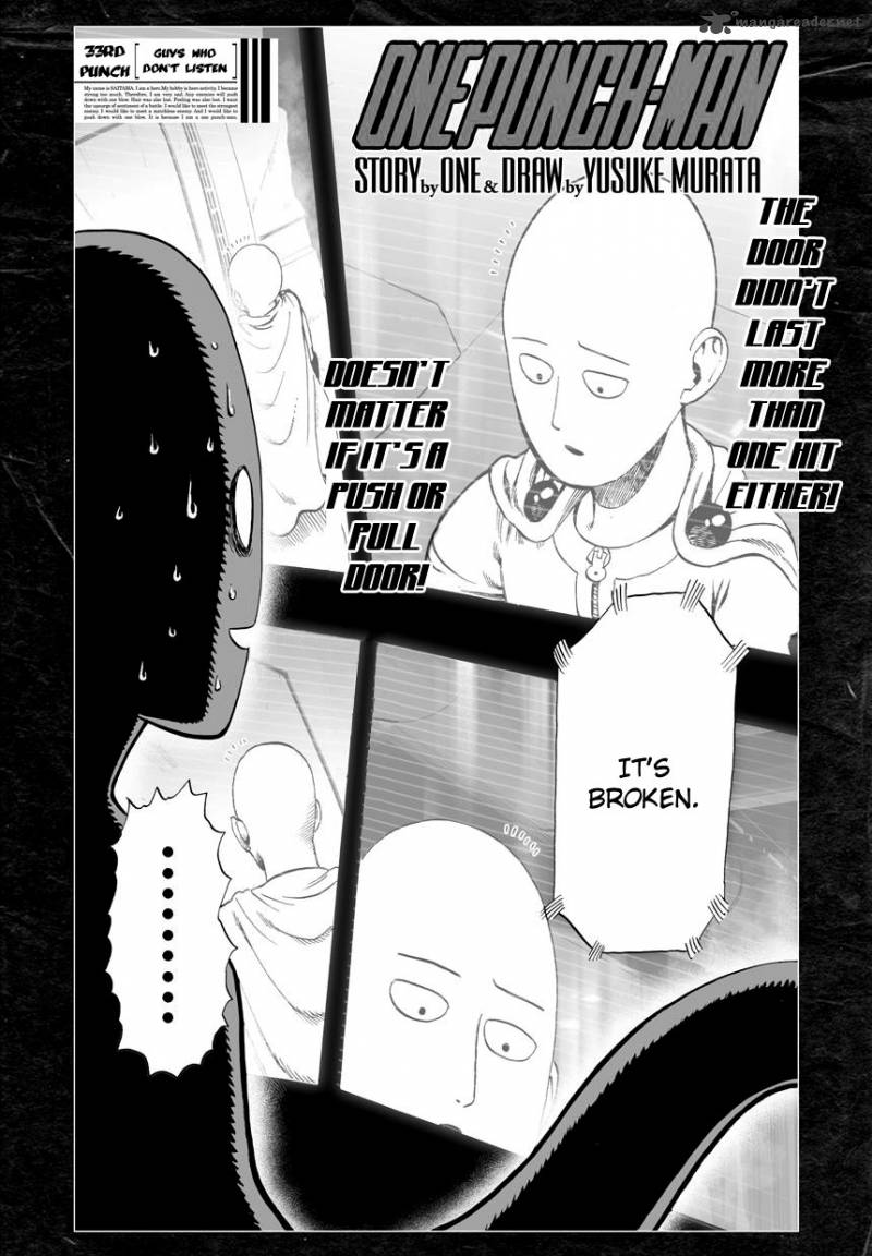One-Punch Man Chapter 42 - Page 3