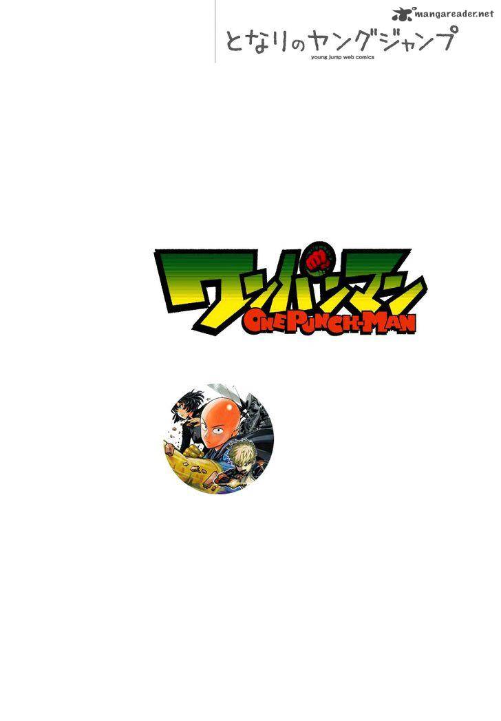 One-Punch Man Chapter 50 - Page 1