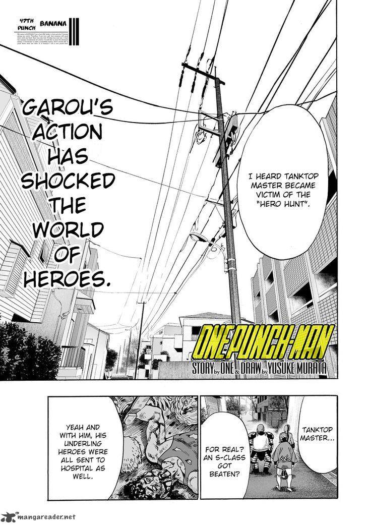 One-Punch Man Chapter 74 - Page 1