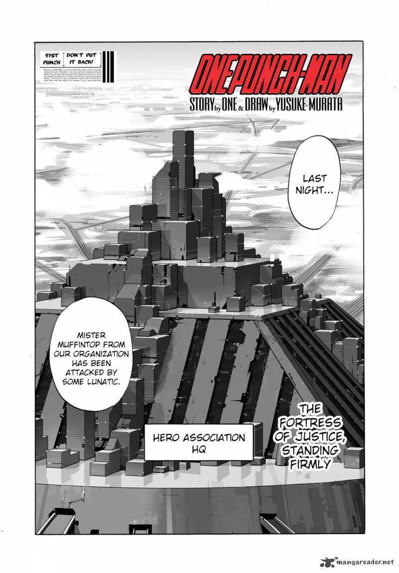 One-Punch Man Chapter 78 - Page 1