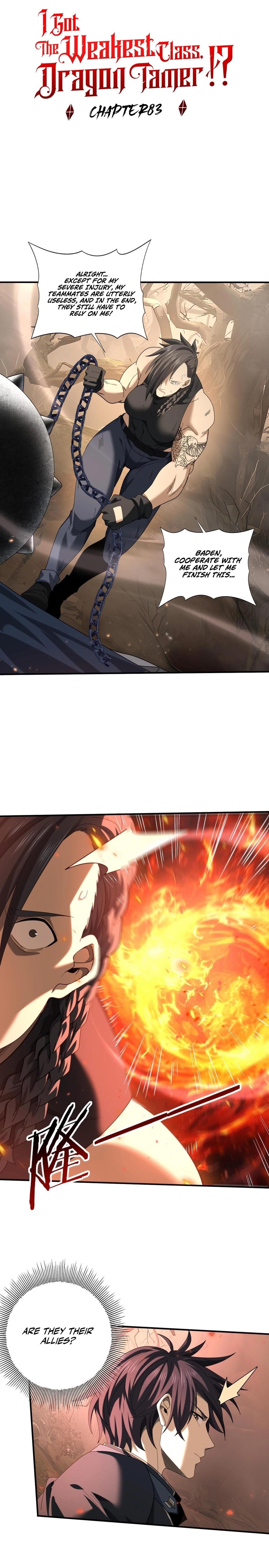 I Got The Weakest Class, Dragon Tamer!? Chapter 83 - Page 1