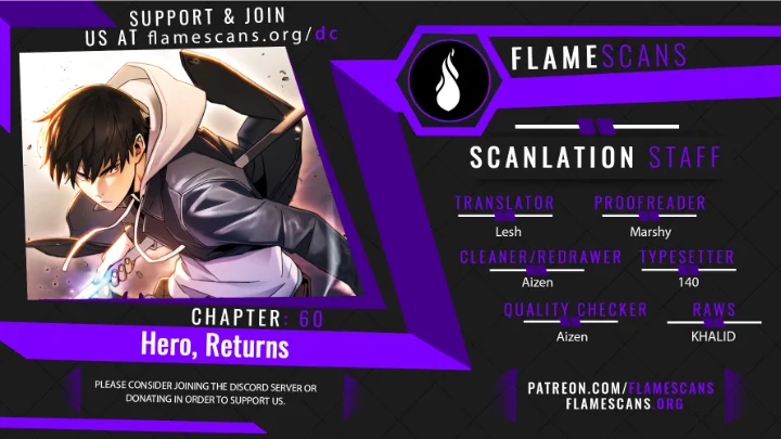 The Hero Returns Chapter 60 - Page 1