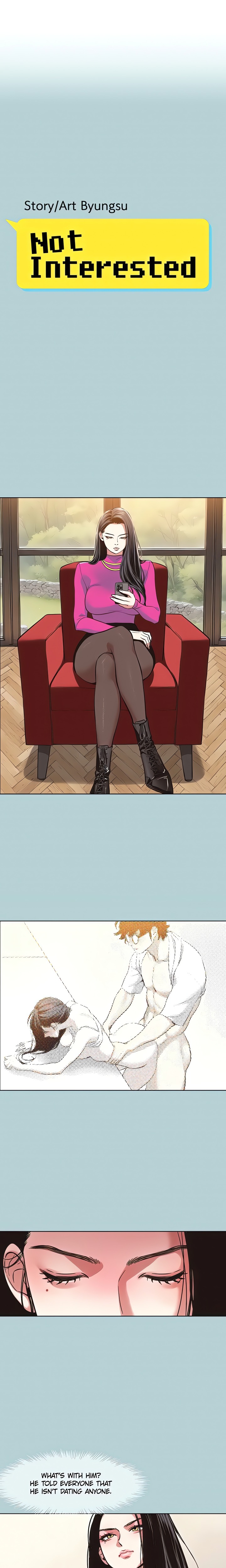 Not Interested Chapter 8 - Page 1