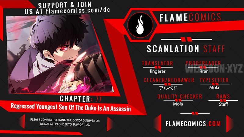 The Regressed Son of a Duke is an Assassin Chapter 77 - Page 1